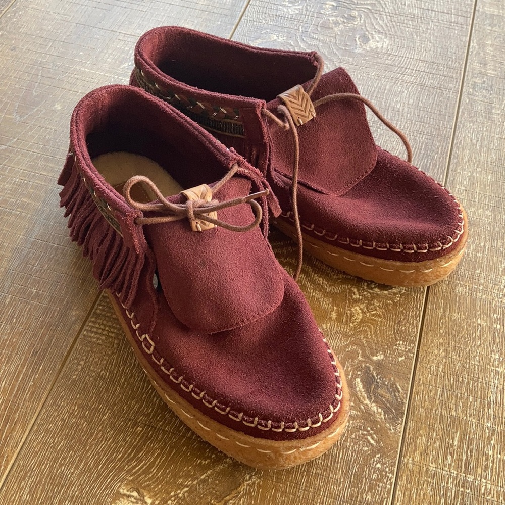 Anthro Laid Back London Women’s Suede Moccasins